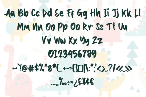 Palermosh Font PNG with transparent background - Preview 4