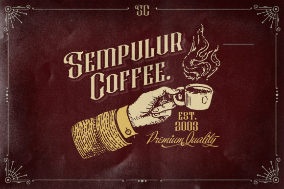 Rafiquell Font PNG with transparent background - Preview 1