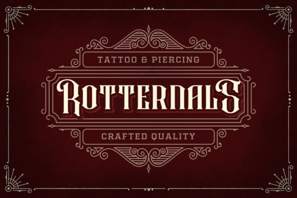 Rafiquell Font PNG with transparent background - Preview 3