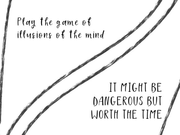 Randomness Font PNG with transparent background - Preview 2