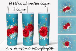 Red Roses Sublimation Design. Graphic by nicjulia · Creative Fabrica