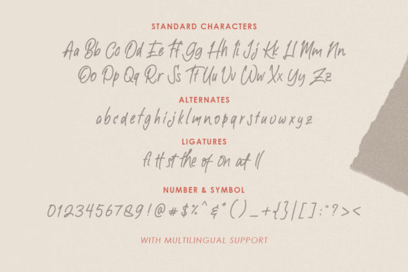 Aesthetic Notes Font - Preview 5