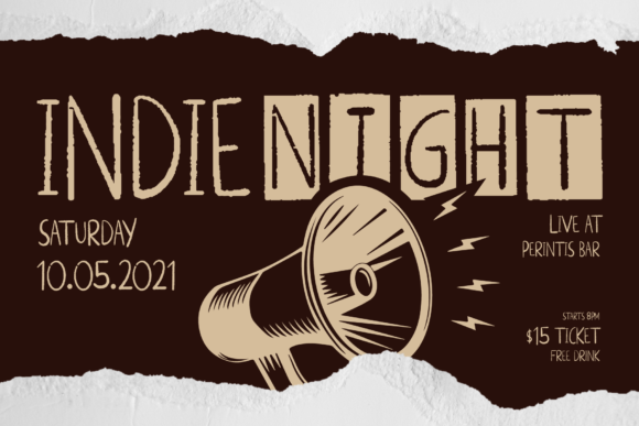 Alternative Rock Font - Preview 1