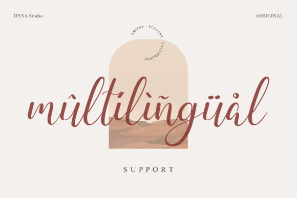 Amitha Font - Preview 6
