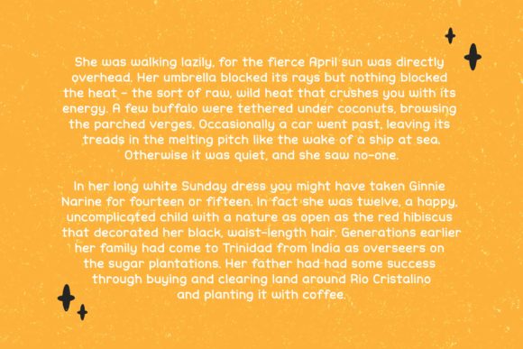 Black Carbony Font - Preview 1
