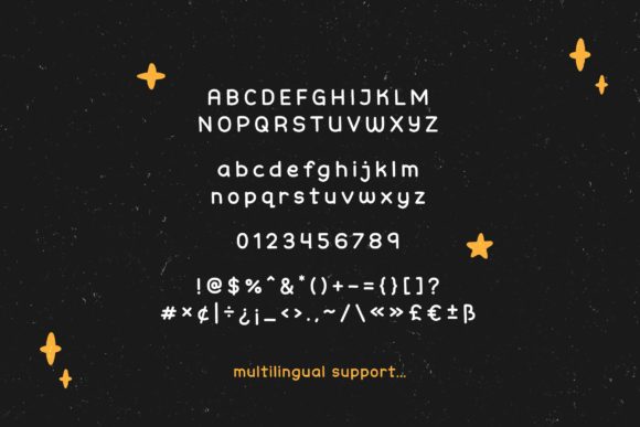 Black Carbony Font - Preview 2
