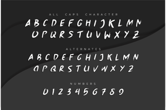 Black Unicorn Font - Preview 3
