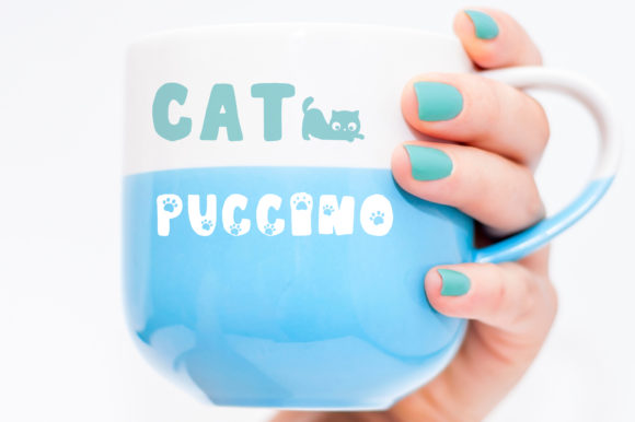 Cat-Aholic Font - Preview 6