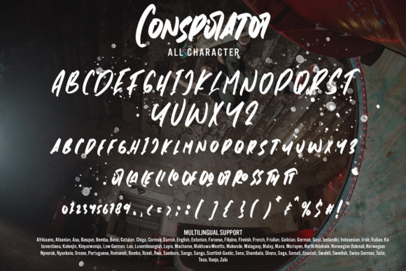 Conspirator Font - Preview 6