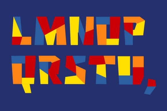 Decolite Stone Font - Preview 3