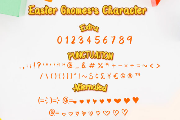 Easter Gnomes Font - Preview 2