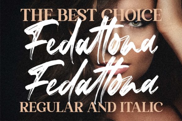 Fedattona Font PNG with transparent background - Preview 2