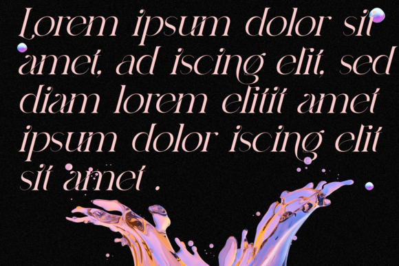Gangitem Font PNG with transparent background - Preview 4