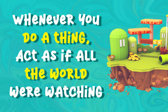 Harvestone Font - Preview 4