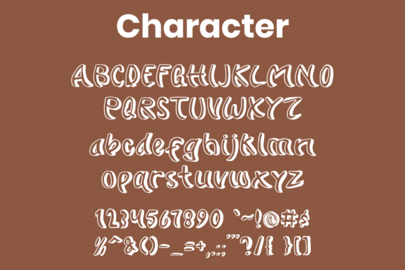 How over Font PNG with transparent background - Preview 3