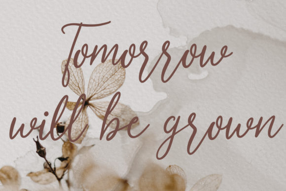 Oliviars Font PNG with transparent background - Preview 3