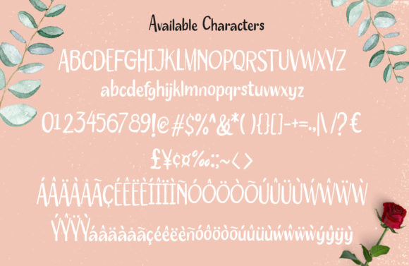 Pictum Font PNG with transparent background - Preview 2