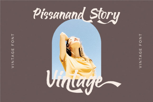 Pissanand Font PNG with transparent background - Preview 5
