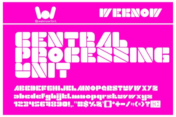 Science Channel Font PNG with transparent background - Preview 1