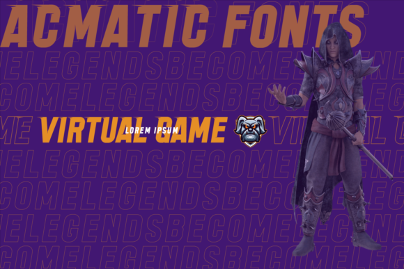 Acmatic Font - Preview 2