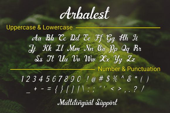 Arbalest Font - Preview 2