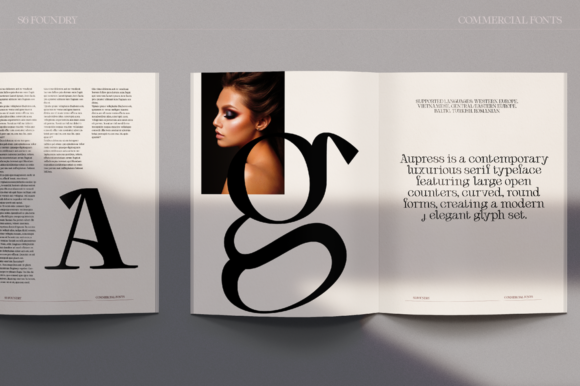 Aupress Font - Preview 4