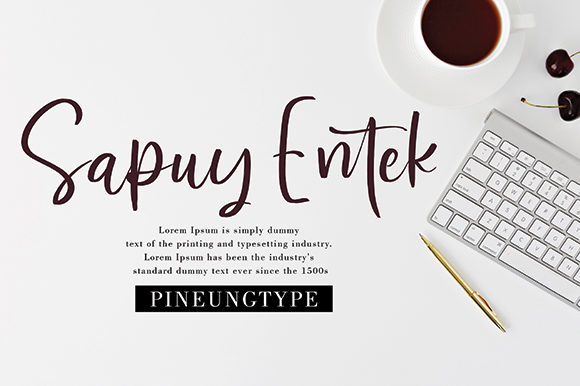 Bermesta Font PNG with transparent background - Preview 1