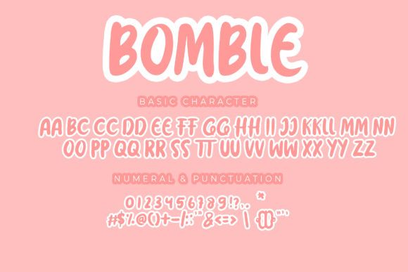 Bomble Font - Preview 5