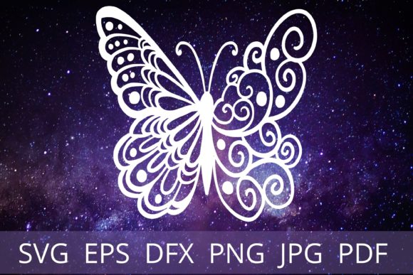 Butterfly Graphic Crafts By Cnxsvg