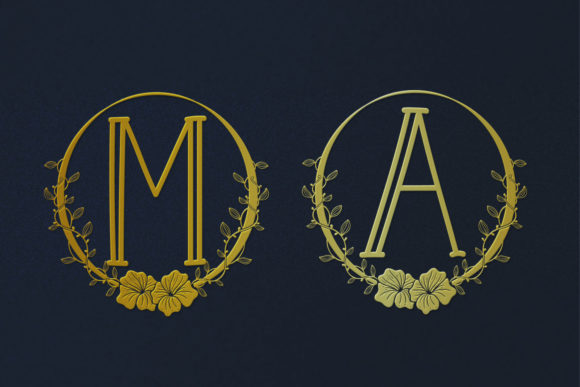 Cania Monogram Font - Preview 1
