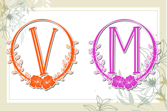 Cania Monogram Font - Preview 3