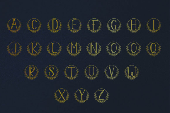 Cania Monogram Font - Preview 4