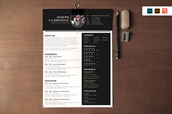 Creative & Modern Resume Template