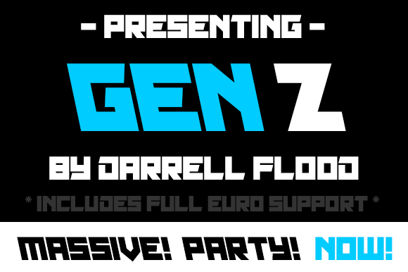 Gen Z Font - Preview 1