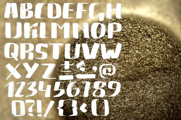 Handwritten Trio Font PNG with transparent background - Preview 3