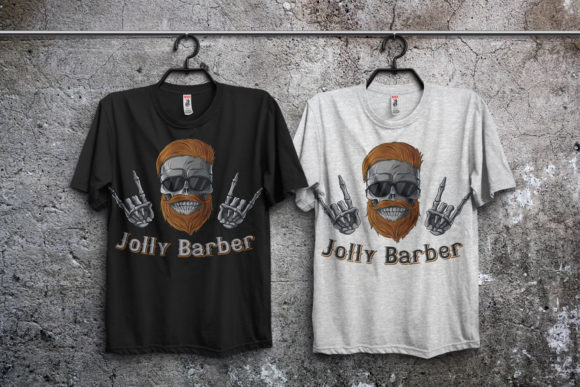 Jolly Barber Font PNG with transparent background - Preview 1