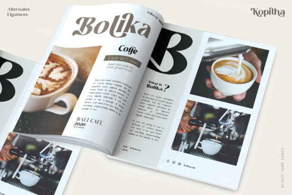 Kopitha Font PNG with transparent background - Preview 5