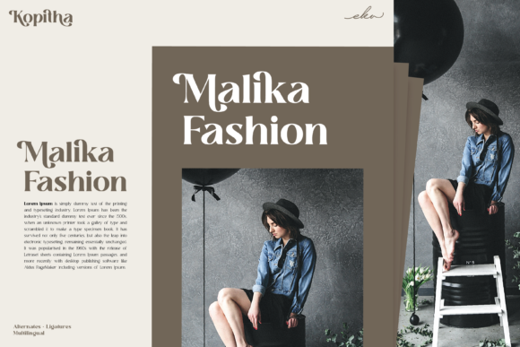 Kopitha Font PNG with transparent background - Preview 6