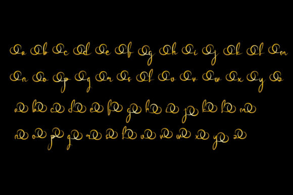 Life Font PNG with transparent background - Preview 4