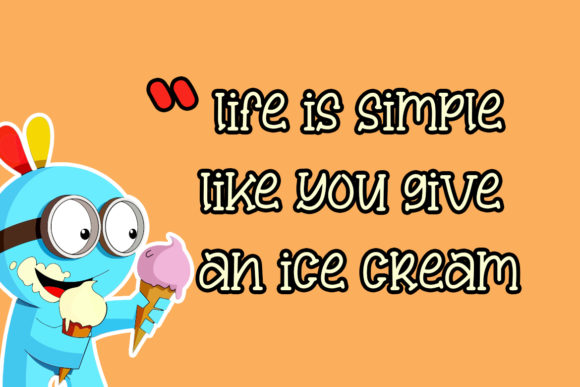 Mamy Cake Font PNG with transparent background - Preview 4