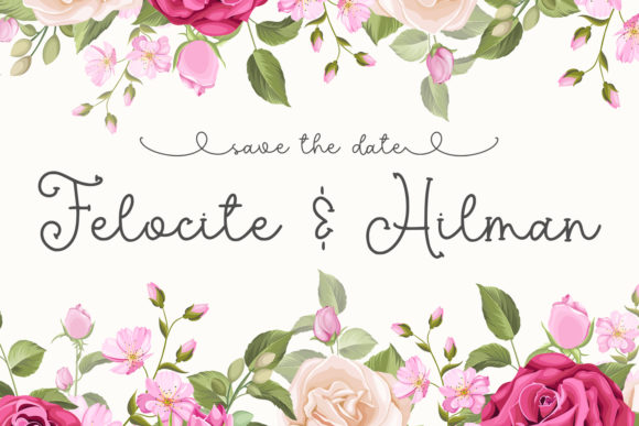 Michela Austin Font PNG with transparent background - Preview 3