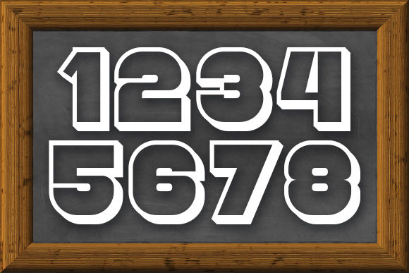 Nonsense Font PNG with transparent background - Preview 3
