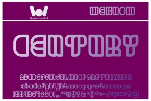 Science Fiction Font PNG with transparent background - Preview 1