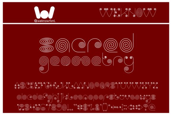 Self Region Font PNG with transparent background - Preview 4