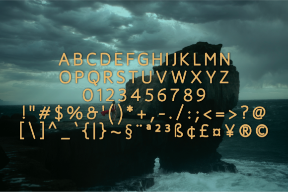 Altergo Font - Preview 1