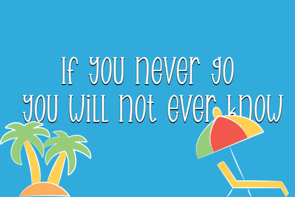 Beach Charm Font - Preview 4
