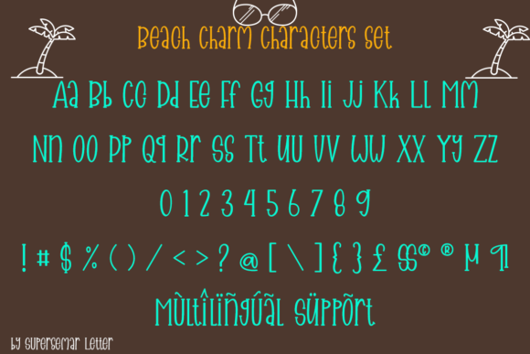 Beach Charm Font - Preview 5