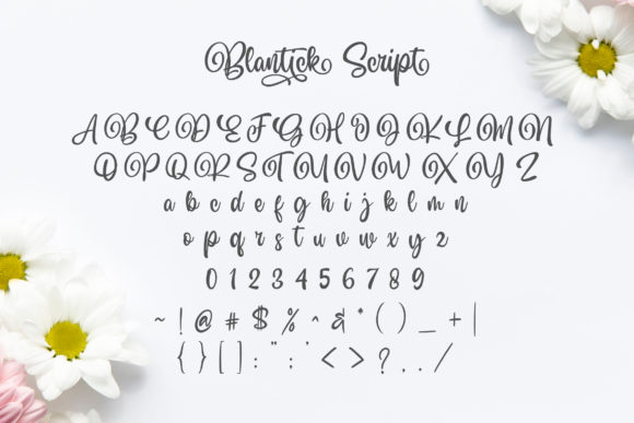 Blantick Font - Preview 6