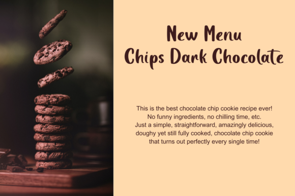 Choco Chips Font - Preview 1