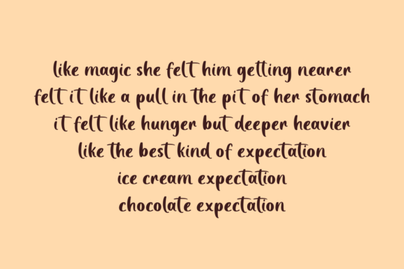 Choco Chips Font - Preview 6